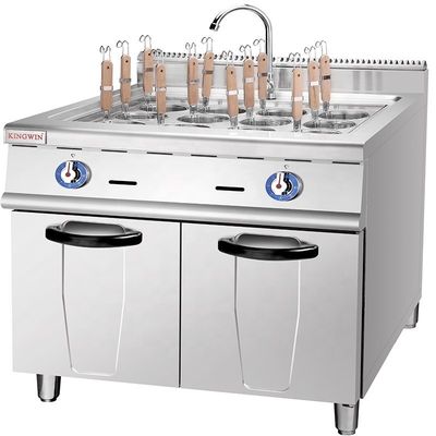 Máquina de producción comercial de fideos con cajón más caliente y función de acero inoxidable