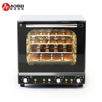 Horno de convección de vapor eléctrico de control de temperatura preciso para hornear galletas de pan