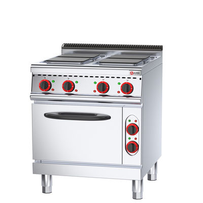 Cuadro 4 de placas calientes multifunción con horno eléctrico para cocina ecológica