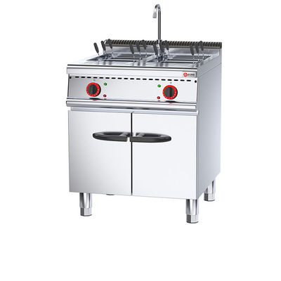 Cocina Máquina eléctrica de cocinar fideos con gabinete para cocinar pasta comercial 18KW