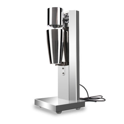 220V Voltage Push Button Control Máquina eléctrica de batido de leche con diseño de cabeza única