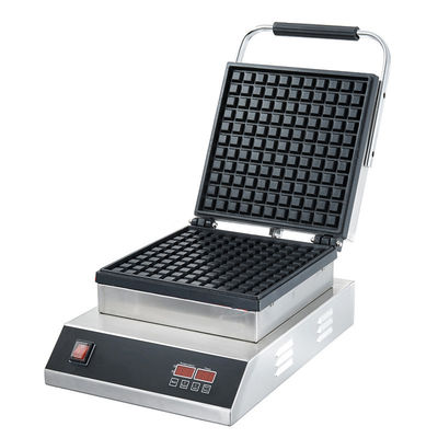 Fabricante eléctrico de waffles de huevo cuadrado para hornear pan de pastel de waffle a temperatura de 0-250 ° C