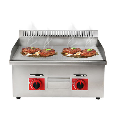 730*550*340mm Grill de gas comercial antiadherente para el mostrador de la cocina del restaurante