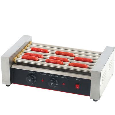 5 Grill de rodillos máquina de perritos calientes para equipos de cocina de restaurante de acero inoxidable