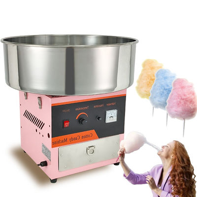 10 KG de capacidad Máquina eléctrica de algodón de caramelo para la producción comercial de bocadillos