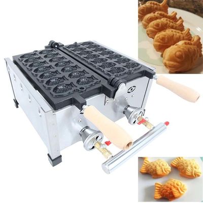 Las placas intercambiables de parrillado / Panini Prensa de placas Taiyaki máquina de fabricación para GLP