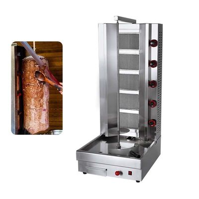 Grill de carne de alta potencia rápida y eficientemente Doner Kebab Shop Shawarma máquina de hacer
