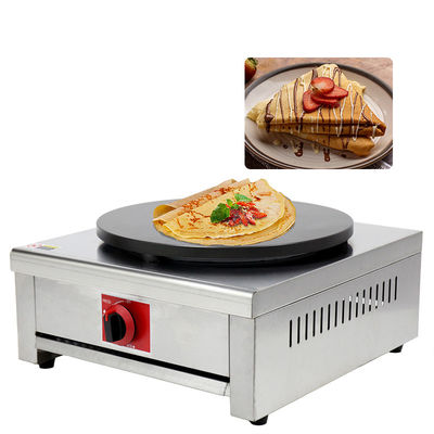 Inicio Comercial 40cm de gas Roti Crepe Maker Rotación Crepe Maker máquina de panqueques