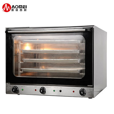 Horno de horneado eléctrico de pan de acero inoxidable de 600X620X575mm con función multifuncional