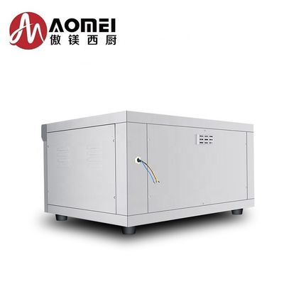 Horno de panadería eléctrico comercial con 1 capa y 1 bandeja 850x620x450mm Eficiencia