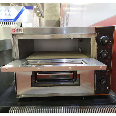 Horno eléctrico de pizza y máquina de pizza con horno de convección de dos capas NO controlado por aplicación