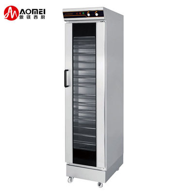Tanque eléctrico de fermentación de masa con construcción de acero inoxidable y potencia de 1,4 kW