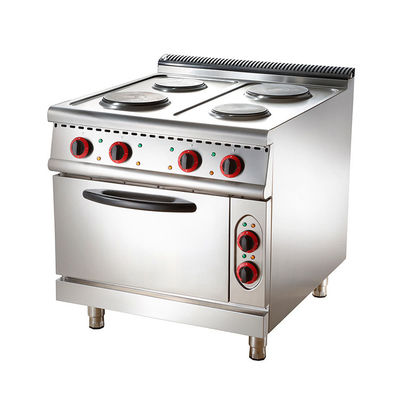Comerciante de cocina eléctrica Aomei con 4 placas calientes cuadradas y horno modelo FEC-94EO