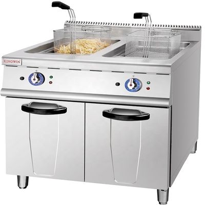 Fritadora eléctrica y horno para cocinar papas fritas 800x900x950mm