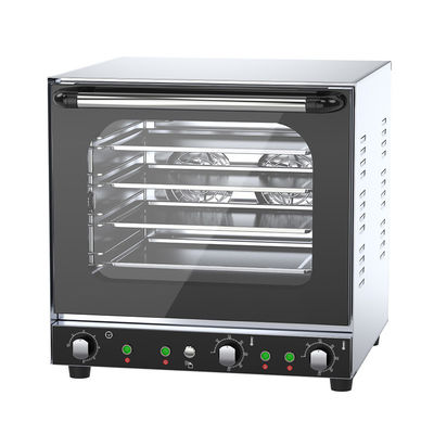 Horno de convección eléctrica de vapor ajustable 690x635x500mm para uso comercial
