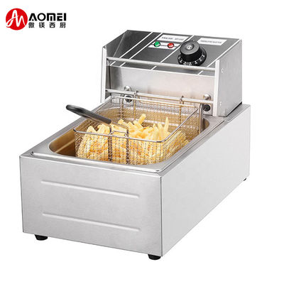 Tienda de comestibles Industrial Máquina de freír a fondo con aceite eléctrico
