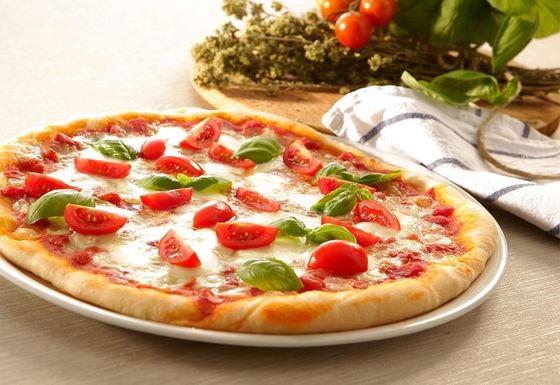 Equipo de cocina Horno eléctrico de pizza de una sola cubierta con control de temperatura 220V-240V
