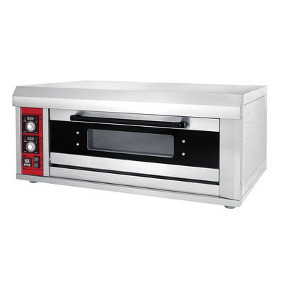 1 capa 1 cubierta 2 bandejas pan pan de panadería pequeño horno de horneado de cubierta única 1220X820X530mm Tamaño