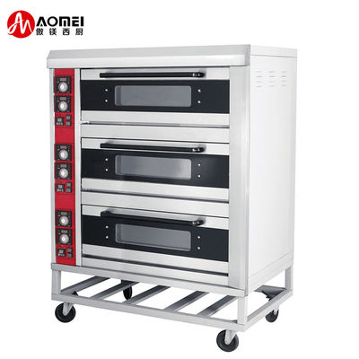 1 capa 1 cubierta 2 bandejas pan pan de panadería pequeño horno de horneado de cubierta única 1220X820X530mm Tamaño