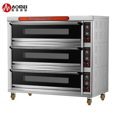 Horno profesional para hornear pan y pastel fácil de operar 9 bandejas Capacidad ventaja