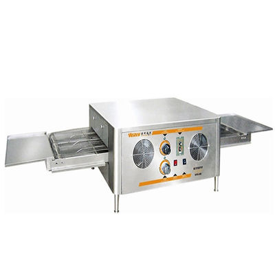 Aprobación CE de la máquina de bocadillos de tipo de cadena industrial para horno de pizza para 7700 panaderías
