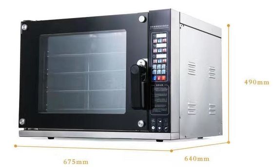 Horno de convección eléctrico de alta capacidad de 120L YXD-8A con función de vapor y mercados nacionales