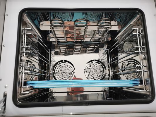 Horno de convección de panadería industrial eléctrico de 35 kg perfecto para la producción de bebidas alimenticias