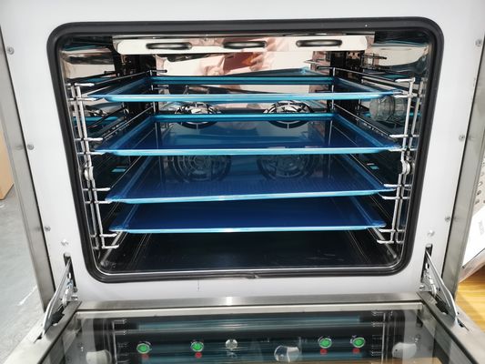 Horno eléctrico de acero inoxidable de 220-240V de tensión con eficiencia comercial