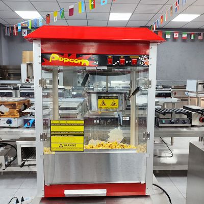 Máquina para hacer palomitas de maíz eléctricas comerciales sin pegamento con función controlada por aplicación