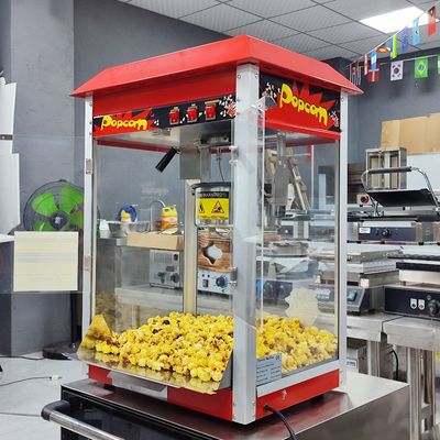 Máquina para hacer palomitas de maíz eléctricas comerciales sin pegamento con función controlada por aplicación