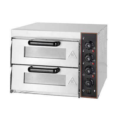 Horno eléctrico de pizza comercial con piedra de pizza Temperatura 50-350 ° C Capacidad 30 KG
