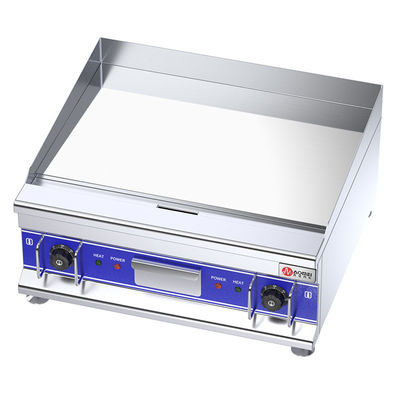 Grill eléctrico de material no adhesivo de PTFE para cocina de restaurante comercial