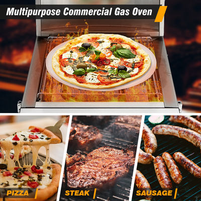 AM-037A Horno de gas para pizza portable para camping Pizza a la parrilla para jardín al aire libre Horno de gas para jardín llegada