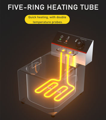 Comerciante de mesa de doble cilindro Frito eléctrico ventaja conveniente 9.7 KG