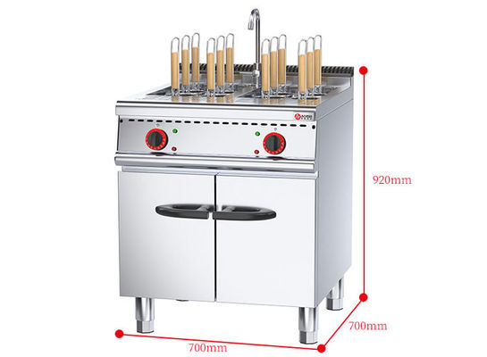 Máquina de caldera de fideos eléctricos para cocina comercial con gabinete y servicios OEM ODM