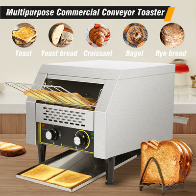 Tostadora automática de transporte de 1.3KW para tostar hamburguesas rápida y fácilmente
