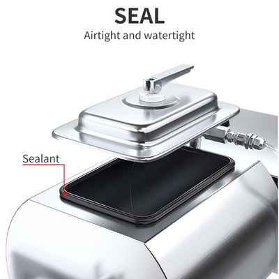 40L de acero inoxidable 201 de comida rápida de vacío de marinado de tumbler para el equipo de cocina