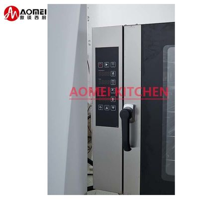 Horno de convección de aire caliente de 738x850x620 mm 5 capas con función de vapor