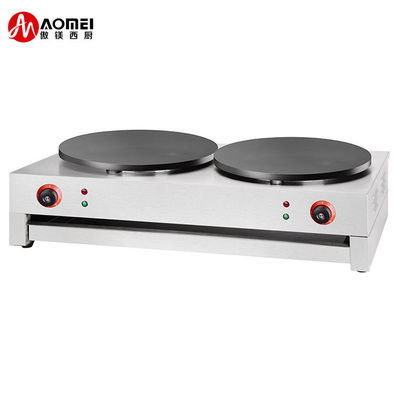 Potencia eléctrica 6W 220V Crepe fabricante de recubrimiento antiadherente para la fabricación de crepe sin complicaciones