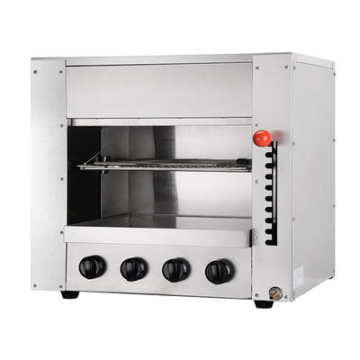 Equipo de cocina de cocina comercial Salamandra de gas eléctrico con dimensiones de 620x440x620 mm