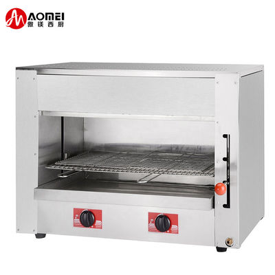 Equipo de cocina de cocina comercial Salamandra de gas eléctrico con dimensiones de 620x440x620 mm