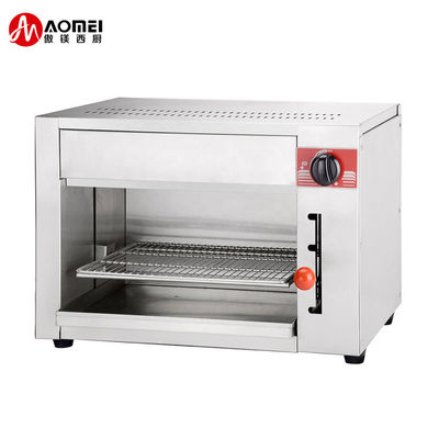 Equipo de cocina de cocina comercial Salamandra de gas eléctrico con dimensiones de 620x440x620 mm