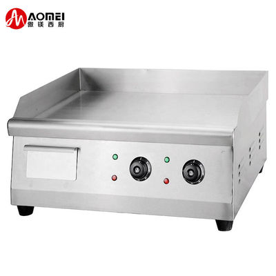 Acero inoxidable Grill de cocina eléctrica de grado comercial fácil de limpiar y duradero