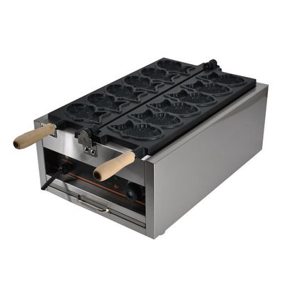 Fabricante de gofres automático portátil AO-1101A Maquina de horneado eléctrica de acero inoxidable