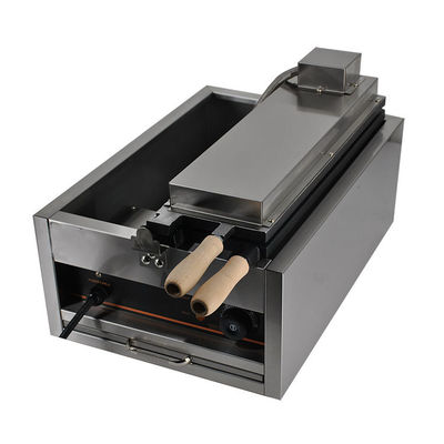 Fabricante de gofres automático portátil AO-1101A Maquina de horneado eléctrica de acero inoxidable