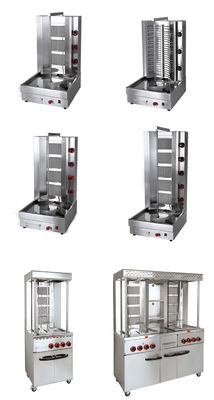 Restaurante máquina tostadora Shawarma 35 KG para agua de la boca Kebab Grilling