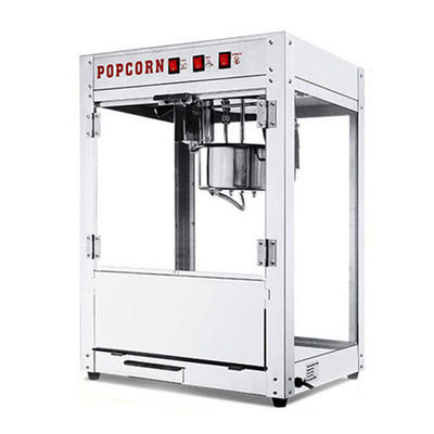 Máquina de palomitas de maíz portátil de acero inoxidable aprobada por CE para la producción de bocadillos de palomitas de maíz de 10 kg