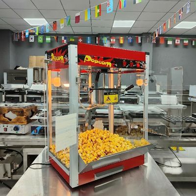 Alimentación de la máquina de palomitas de maíz eléctrica de tapa plana con tecnología de calentamiento rápido NO controlado por aplicación