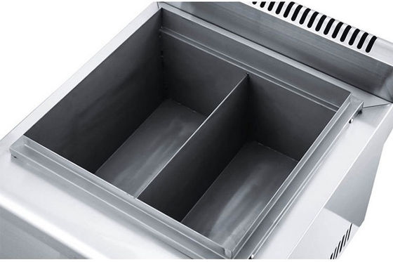 Cocina comercial de pasta eléctrica de plata para el restaurante del hotel en Silver