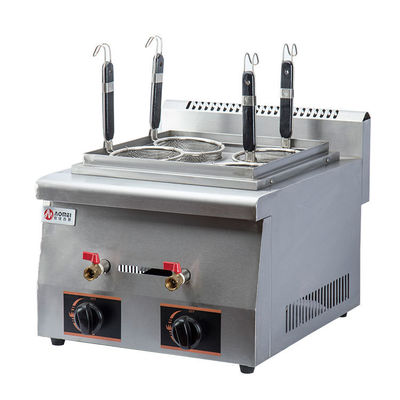 Cocina comercial de pasta eléctrica de plata para el restaurante del hotel en Silver